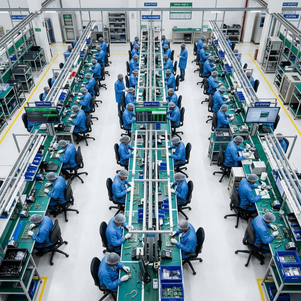TND Technologies production facility Delhi